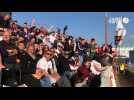 VIDÉO. Stade lavallois : les supporters des Tango font du bruit pour encourager les joueurs face à Boulogne