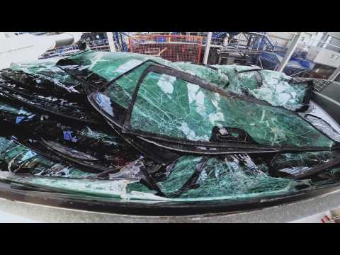 Audi Glass Recyling