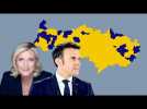 Largement réélu, Emmanuel Macron recule face à Marine Le Pen en Val-d'Oise