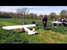 Hon-Hergies : les oeufs de Pâques sont largués par avion et drone.