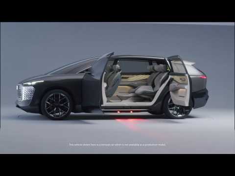 Audi urbansphere concept – Reveal