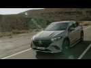 The Mercedes EQS SUV Electric Art Line Driving Video
