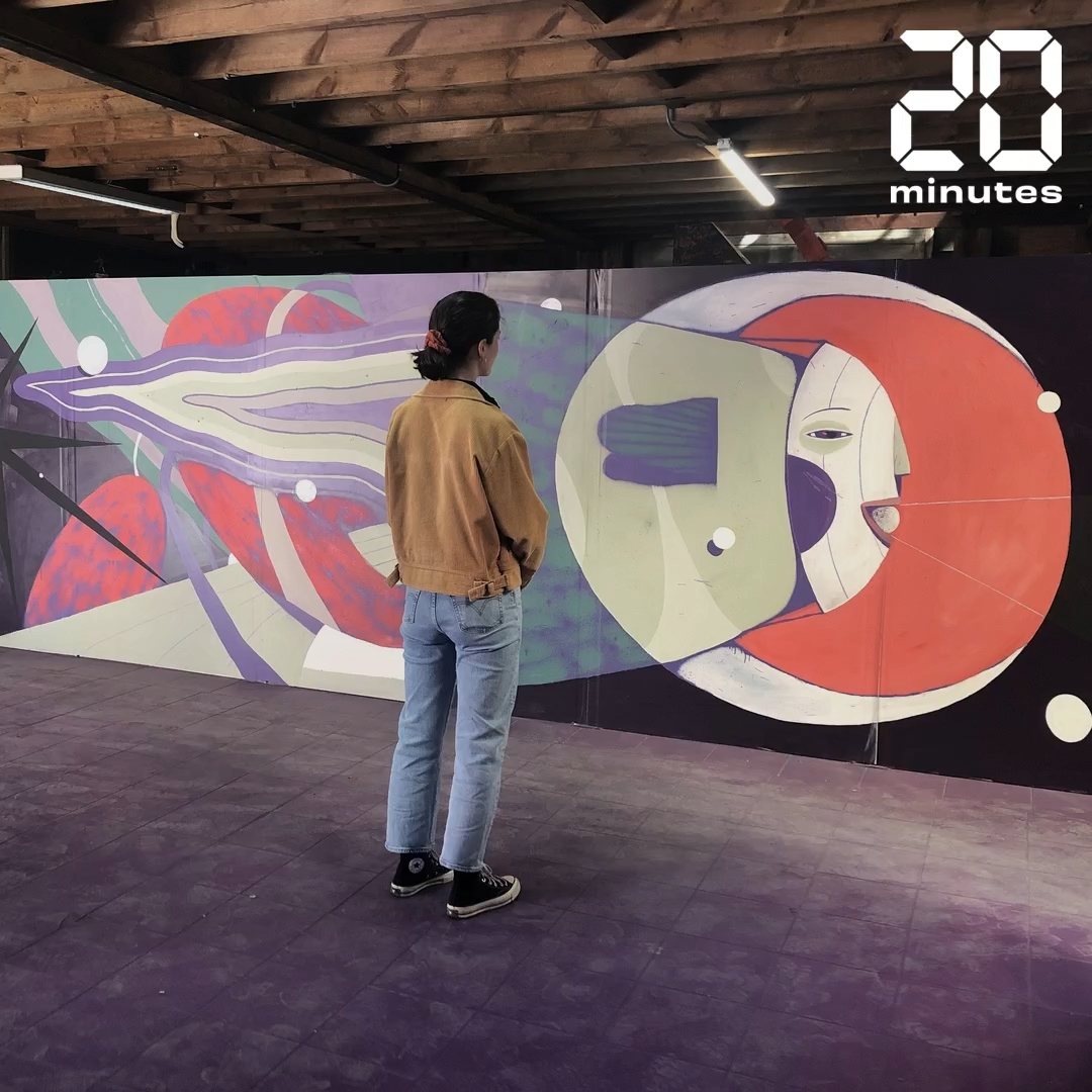Nantes : Une expo éphémère de street-art cachée dans un entrepôt de l'île de Nantes