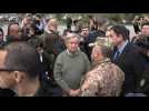 UN Secretary-General Antonio Guterres arrives in Borodianka