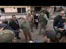 UN's Antonio Guterres arrives in Irpin, Ukraine - Label : AFPTV - First images - Category : News