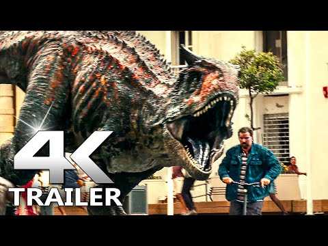 JURASSIC WORLD 3 DOMINION Trailer 2 (2022) 4K, Dinosaurs Movie