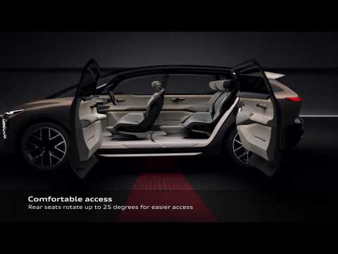 Audi urbansphere concept – Interior and space concept Animation
