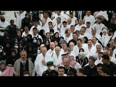 Turkey's Erdogan makes umrah pilgrimage in Saudi Arabia