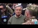 Guerre en Ukraine : le centre de Kiev bombardé lors de la visite d'Antonio Guterres, secrétaire de l'ONU