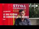VIDÉO. Quimper : Le directeur du festival de Cornouaille dévoile la programmation de la 99e édition