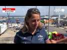 VIDÉO. Voile olympique : la réaction d'Helene Noesmoen après sa victoire en IQfoil sur la SOF