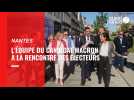 VIDEO Présidentielle. L'équipe du candidat Macron à la rencontre des électeurs