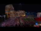 Pope Francis presides over the way of the Cross at Colosseum after two year haitus