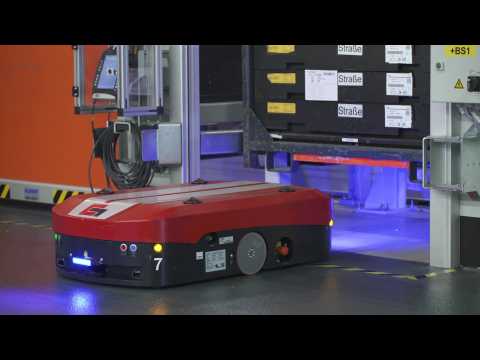 Digitalization at Audi - Automated Guided Vehicle (AGV) in the Production