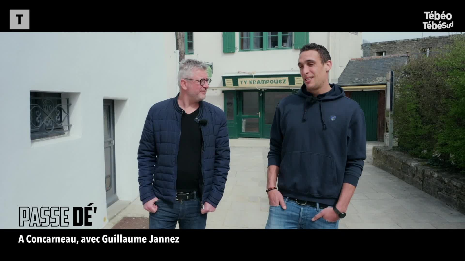 En balade avec Guillaume Jannez à Concarneau (Le Télégramme)