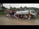 Protest in Durban after flooding cuts water and power