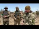 Champ de mines russes près de Kiev: les démineurs à pied d'oeuvre