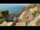 Cap Gris-Nez : un pan de falaise s'effondre