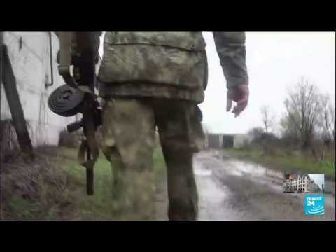 On eastern front line: Ukrainian troops are expecting a major Russian offensive