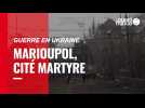 VIDÉO. Guerre en Ukraine : à Marioupol, les Ukrainiens vivent au milieu de bâtiments détruits et de tombes