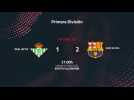 Resumen partido entre Real Betis y Barcelona Jornada 35 Primera División