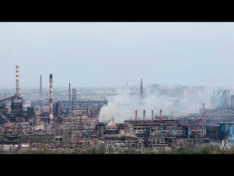 Ukraine war: All women, children and elderly evacuated from Mariupol steel plant