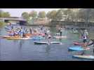 Première Paddle race à Arras