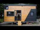 These French 'tiny homes' are giving homeless people practical skills and a place to live afterwards