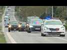 Jill Biden's convoy enters and exits Ukraine