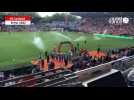 VIDÉO. FC Lorient : les vainqueurs de la Coupe de France 2002 fêtés au Moustoir