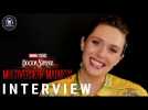 Elizabeth Olsen 'Doctor Strange In The Multiverse of Madness' Spoiler Interview