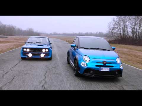 Abarth 131 Rally and New Abarth 695 Tributo 131 Rally Driving Video