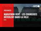 VIDÉO. Marathon Vert : à Rennes, les coureuses déferlent dans la ville