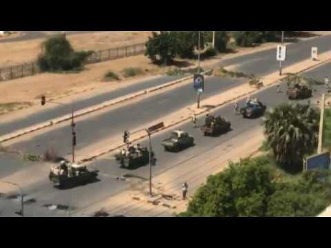 Military patrol streets of Khartoum as army declares state of emergency