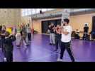 Les jeunes Calaisiens s'essayent au breakdance, future discipline olympique