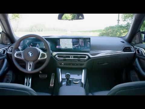 The first-ever BMW i4 Interior Design