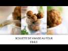 Boulettes de viande au four