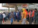 Swazis protest against king as police watch - Label : AFPTV - First images - Category : News