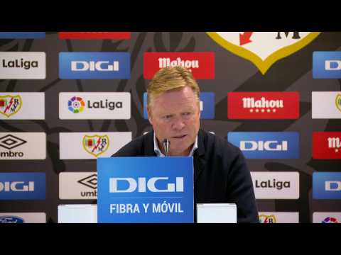 Ronald Koeman holds his last press conference as FC Barcelona coach