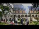 L'abbaye de Valloires, un écrin pour le tournage des Combattantes, la prochaine série de TF1