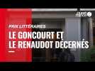 VIDÉO. Les prix littéraires Goncourt et Renaudot décernés à Mohamed Mbougar Sarr et Amélie Nothomb