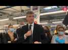 Tarn : Arnaud Montebourg en visite à la manufacture Regain pour parler 
