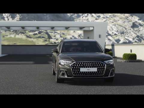 Exterior design of the Audi A8 L Animation
