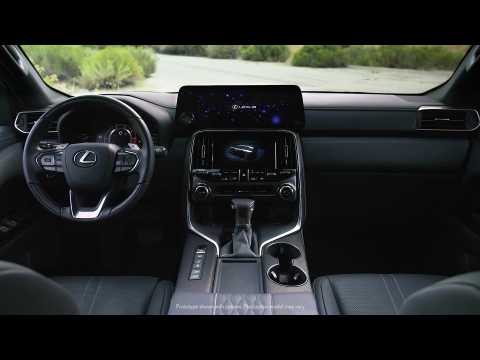 2022 Lexus LX 600 Ultra Luxury Interior Design