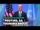 Joe Biden critique l'absence de Poutine et de la Chine à la Cop26