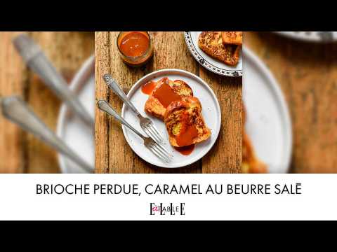 VIDEO : Brioche perdue, caramel au beurre salé