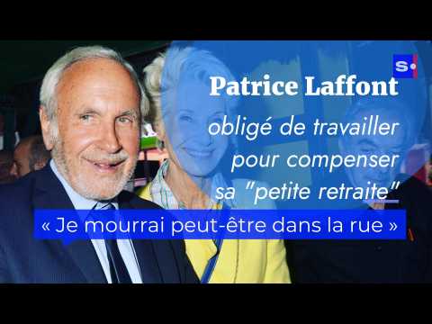 VIDEO : Patrice Laffont voque ses difficults financires :  Je mourrai peut-tre dans la rue 