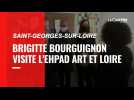 Brigitte Bourguignon en visite à Saint-Georges-sur-Loire