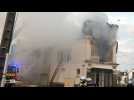 VIDÉO. Un mort dans un incendie à Saint-Nazaire : les riverains entre colère et tristesse