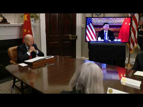 Biden urges against 'conflict' in virtual summit with China's president